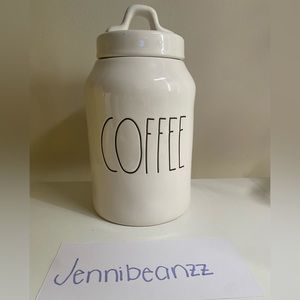 Skinny coffee canister. Rae dunn brand new
